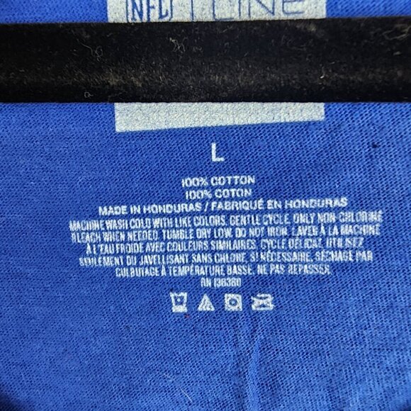 NWT NFL Pro Line NY Giants Manning V-neck Shirt L - Picture 3 of 6